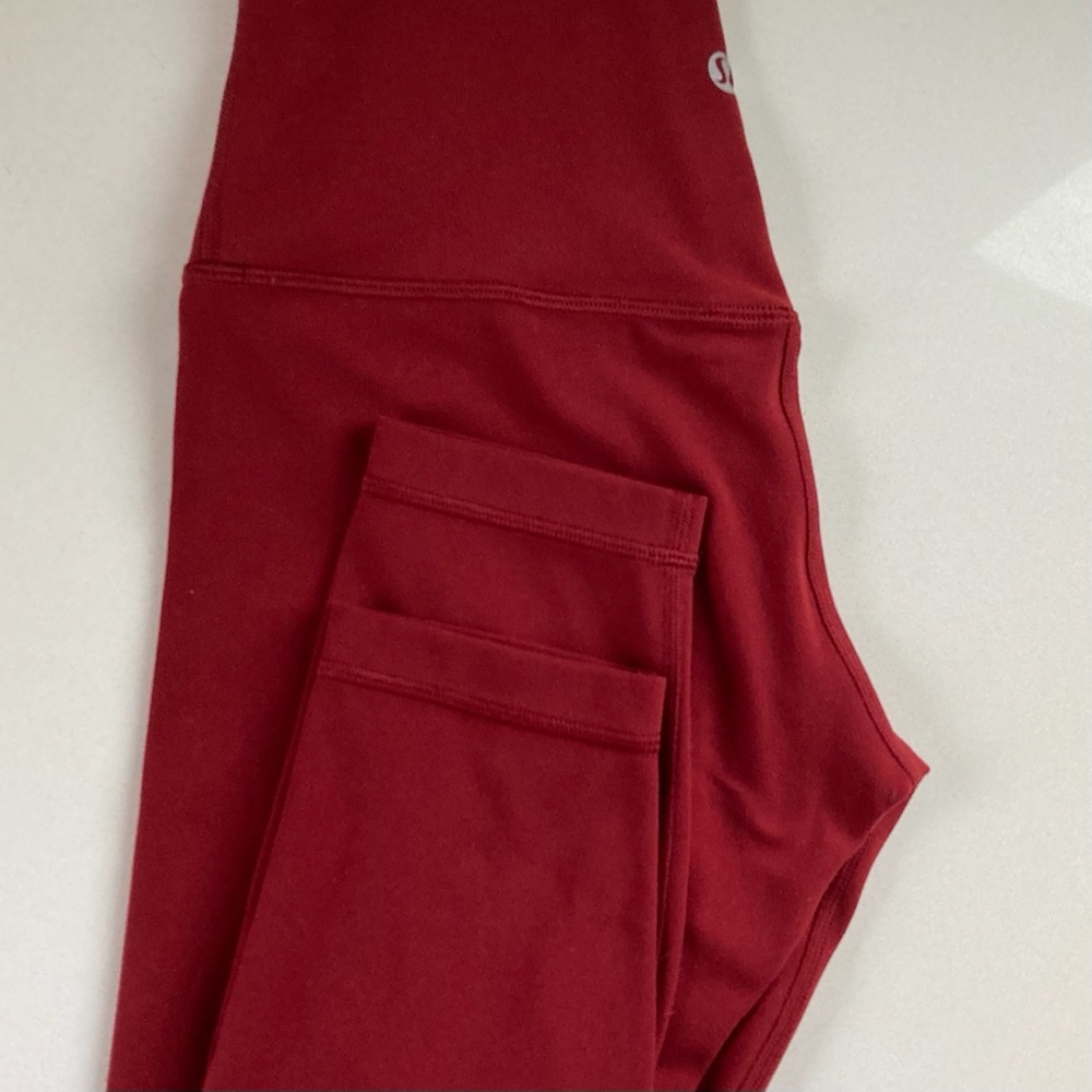 Align Pant, Dark Sport Red 25” - Picture 7 of 9